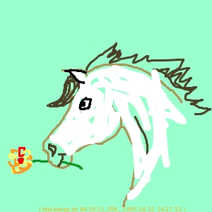 Pferd malen